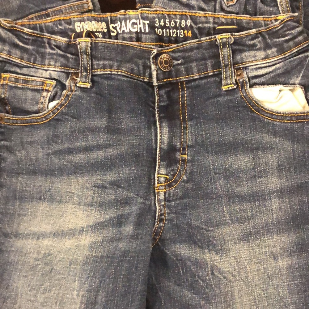 5 pairs!  Gymboree Kids Blue Jeans